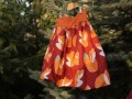 Balonová sukně Lišky červené