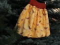 Balonová sukně Pippi yellow