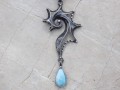 Pozdrav moře-náhrdelník s larimarem