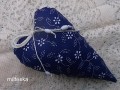 srdíčko s levandulí- modré