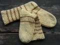 žluté ponožky 30, délka 25-26cm