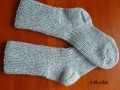 modré ponožky 94 - délka 28-29cm