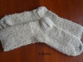 béžové ponožky 49 - délka 28-29 cm