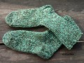 zelené ponožky 52 - délka 28-29cm
