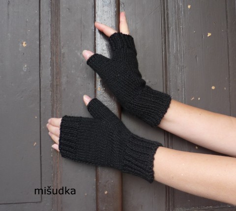 návleky na ruce černé 21 černé návleky rukavice dámské ruce příjemné bezprsťáky štulpny světle modré okrové světlehnědé 