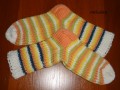 pruhované ponožky 81-délka25-26cm