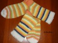 pruhované ponožky 81-délka25-26cm