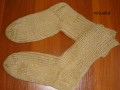 béžové ponožky 65 - délka 27-28cm