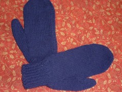dětské růžové rukavice 4