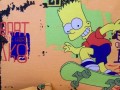 BART SIMPSON - ORANŽOVÝ