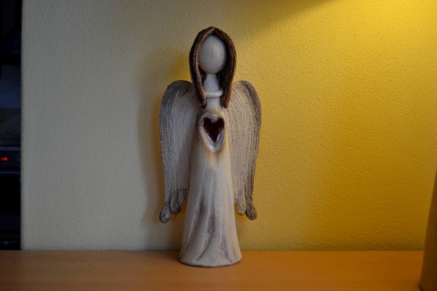 Andělinka se srdcem srdce anděl 