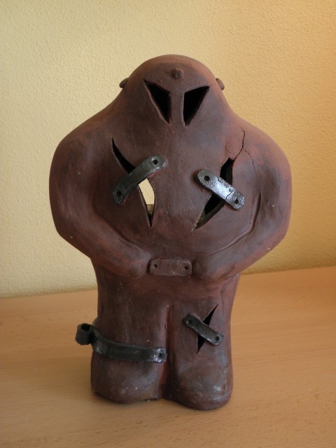 Golem na svíčku golem svícen 