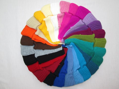 Nákrčník - 25 nádherných barev pletený dětský šála rolák nákrčník pružný pro děti roláček 