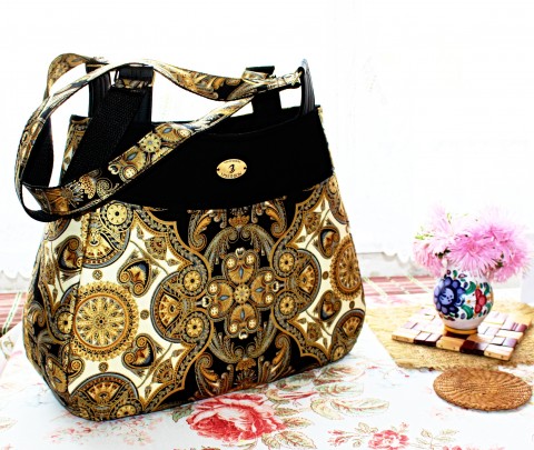 Menkaure - prostorná taška kabelka taška kabela taška přes rameno gorjuss santoro menší taška 