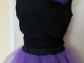SALOME - fialová tylová sukně