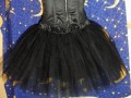 Svart - černá tylová sukně