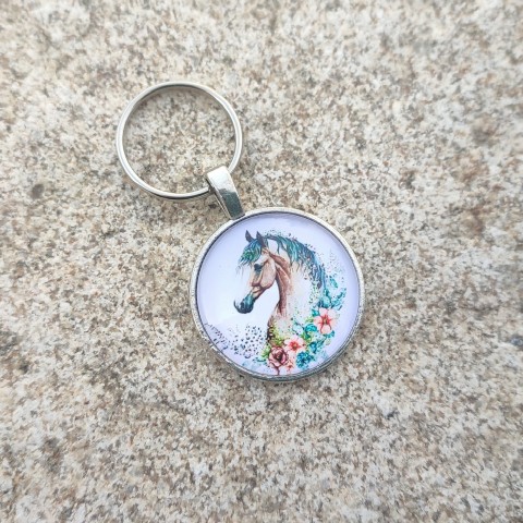Přívěsek kůň #1 přívěsek dárek kůň koník klíče klíčenka ozdoba drobnost koně pozornost na kabelku na klíče na aktovku na batůžek 