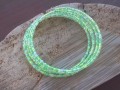 náramek - paměťový drát - zelený