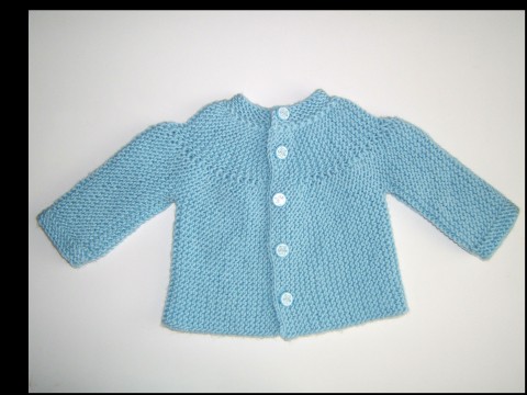 Pletený svetřík pro mimi 0-2 měsíce pletený miminko svetřík chlapeček 