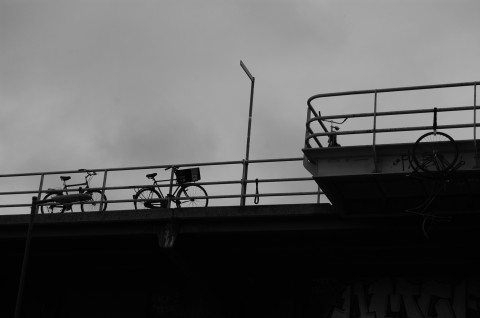 Bike I fotografie černobílá 