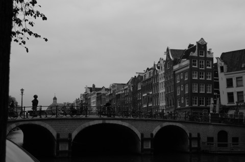 Bridge fotografie černobílá 