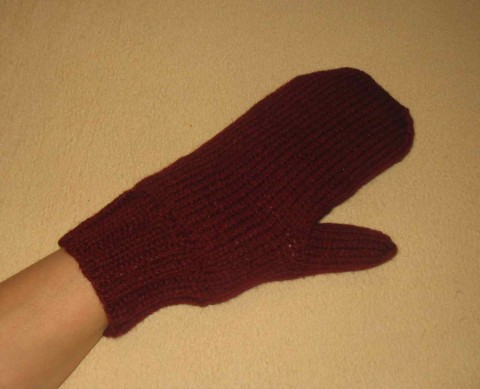 Dámské zateplené rukavice dárek na zimu teploučké modní doplněk pletené rukavice 
