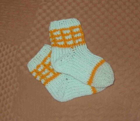 Ponožtičky 8-9cm dárek ponožky kojenecké na nožky 