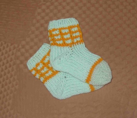 Ponožtičky 8-9cm dárek ponožky kojenecké na nožky 