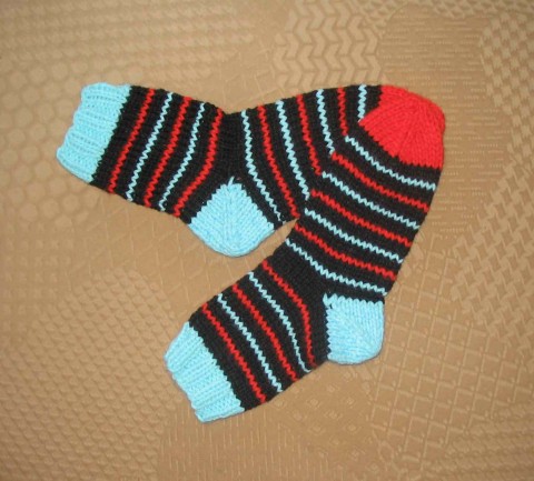 Ponožky 30/31 dárek dáreček pletené ponožky hřejivé teplé na nožky 