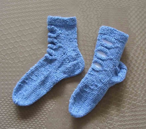 Ponožky 34/35 dárek dáreček pletené ponožky na nožky 
