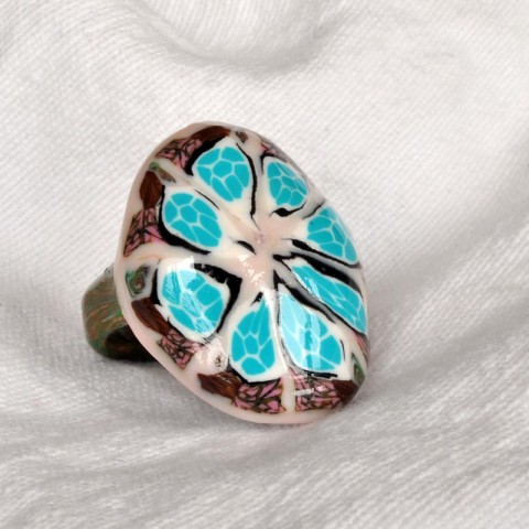Prsten - ŽELVA šperk dárek prsten želva extravagantní 