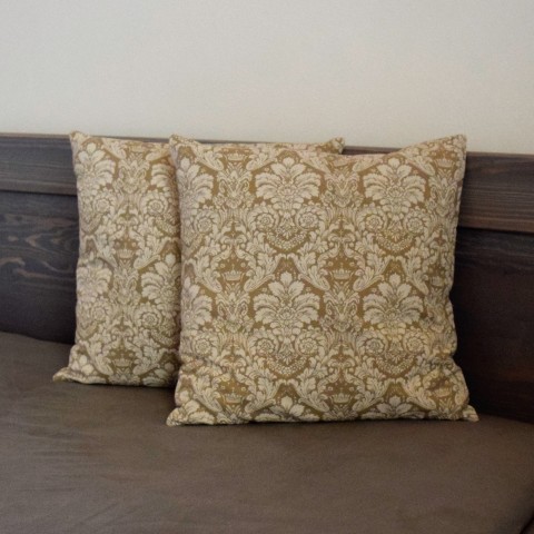 Povlak na polštářek - ornamenty II. domov bavlna byt dekorativní polštář povlak venkov bytový textil 