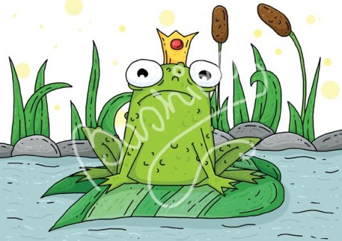 žába s zaba voda pohadka deti tisk pc g 
