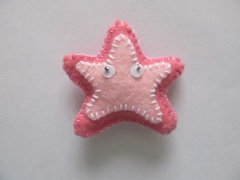 růžová hvězdice :) hvezda hvezdice more zvíře příro 