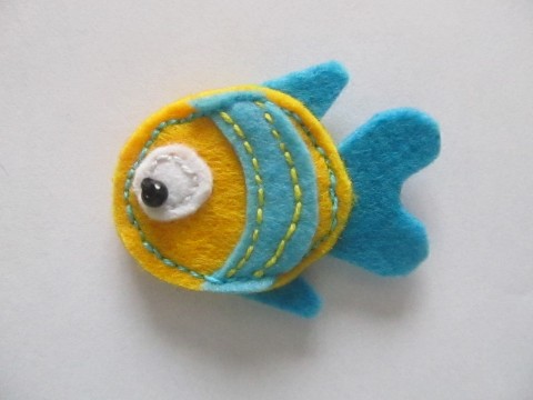 žlutá rybka:) ryba more zvíře příroda brož ozd 
