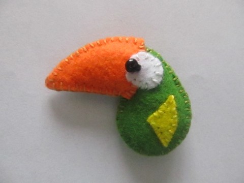 zelený tukan:) ptak ptacek kačena tukan zvíře p 