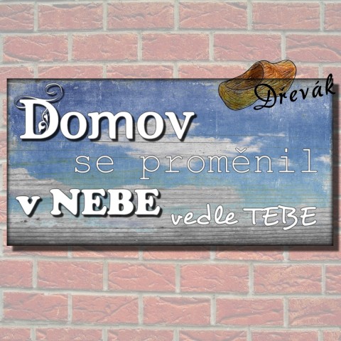 originální dřevěná cedule obrázek humor citát cedule 