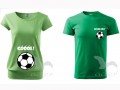 Těhotenské triko pro páry-Fotbal
