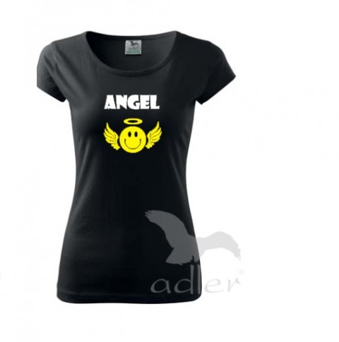 Angel smajlík triko tričko úsměv emoikona 