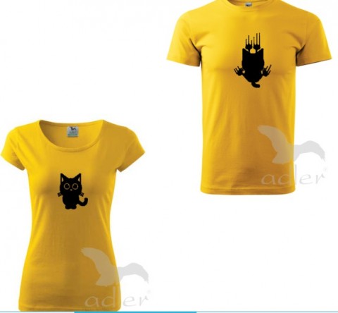 Partnerská trika- Mírumilovná čičí triko dítě tričko duo pár těhotenské partnerství bříško těhotenství břicho 
