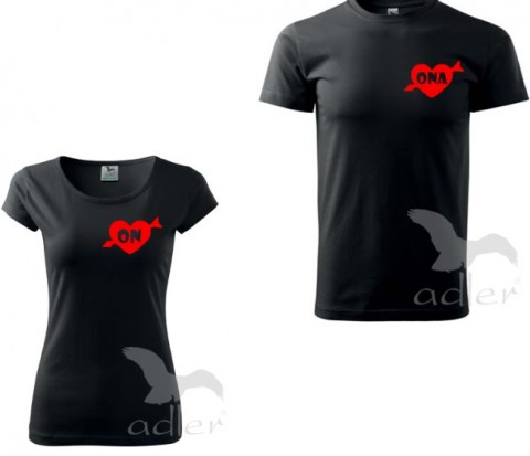 Partnerská trika- Navždy zamilovaní triko dítě tričko duo pár těhotenské partnerství bříško těhotenství břicho 