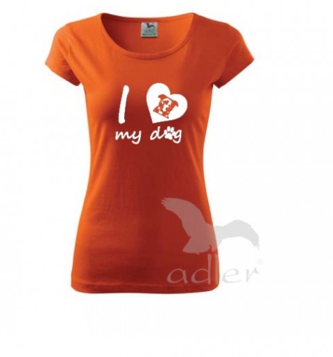 I love my dog II. - Pitbul pes triko tričko 