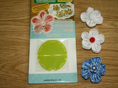 Šablona na kanzashi kanzashi 