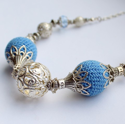 Modré z nebe - náhrdelník šperk náhrdelník originální elegantní příroda 