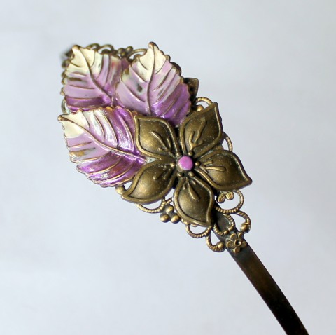 Rozkvetlá čelenka dárek květina moderní elegantní čelenka luxusní 