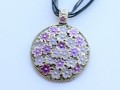 Luxusní květinkový náhrdelník