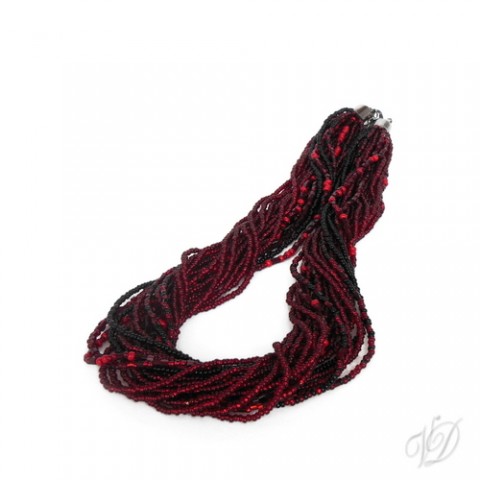 Náhrdelník 0762 - SLEVA šperk náhrdelník šperky originální moderní retro luxusní bižuterie společenské ples plesové náhrdelníky orientální sleva beads na krk original copánek beading copánkový výprodej necklace luxury jewelry bead doprodej luxurious halskette cop 