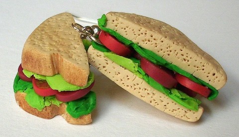 SENDWIČE miniaturní jídlo sendwič 