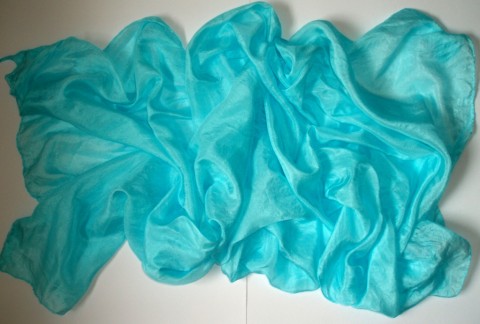 Tyrkysová maxi šála velká textil šála moda jemná tyrkysová hedvábí pléd lehká jednobarevná pareo 
