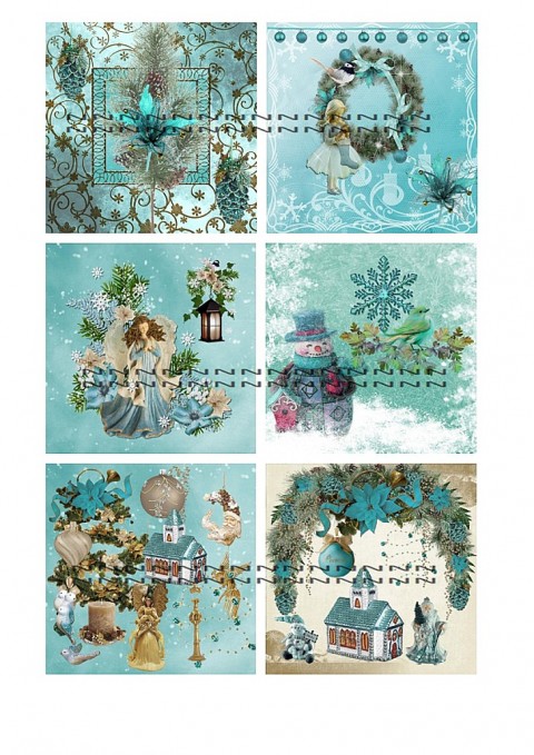 Vánoční bavlněné panely - výběr VS bavlněné panely 